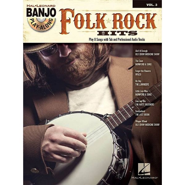Hal Leonard Banjo Play-Along Folk Rock