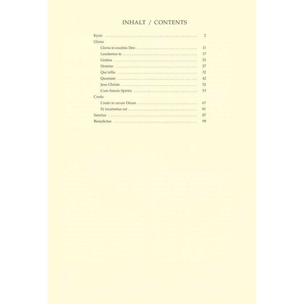 Brenreiter Mozart Missa c-moll