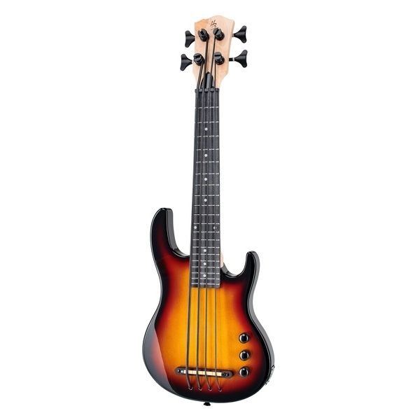 Harley Benton Solid U-Bass Sunburst w/Bag