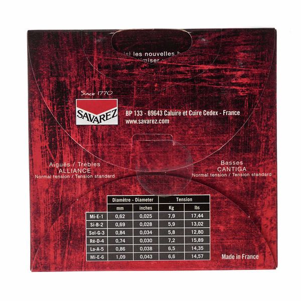 Savarez 510AR Alliance Cantiga Strings