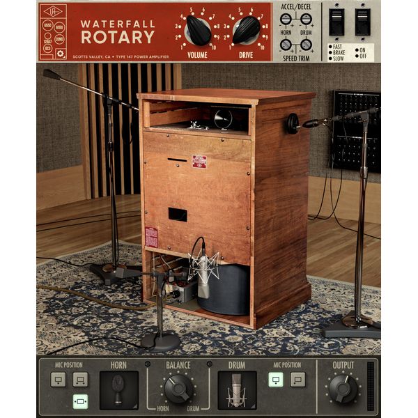 Universal Audio Waterfall Rotary Speak. Native