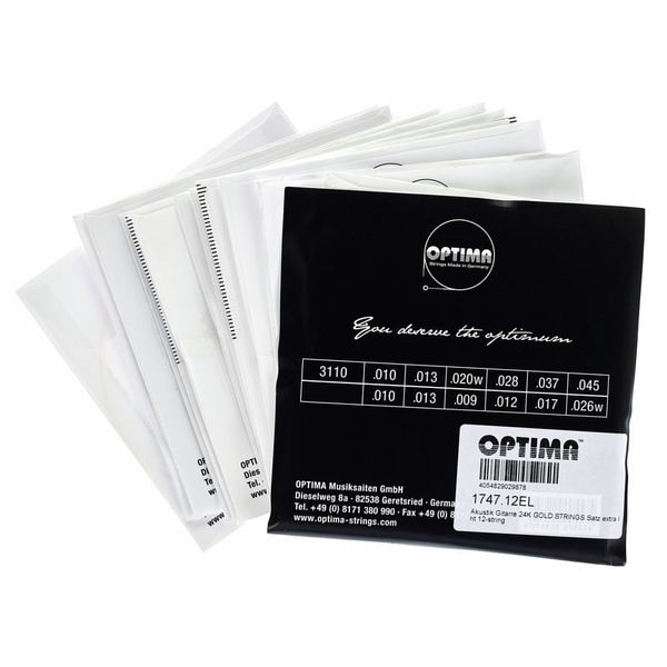 Optima 1747-12 EL 12 String Set