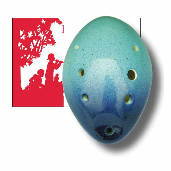 Thomann Ocarina 7H G Contrab. Shell BB