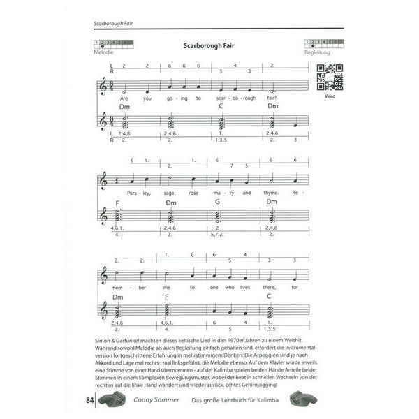 Conny Sommer Das groe Lehrbuch für Kalimba