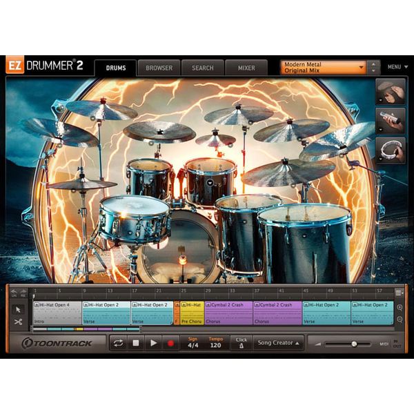 Toontrack EZX Modern Metal