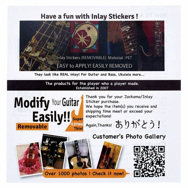 Jockomo Fret Mark-Checker AWP