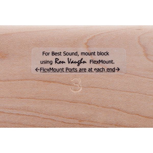 Ron Vaughn W-3 Wood Block