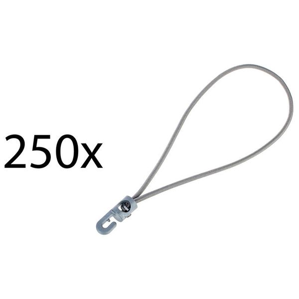 Stairville Spannfix  4mm Grey 250 pcs.