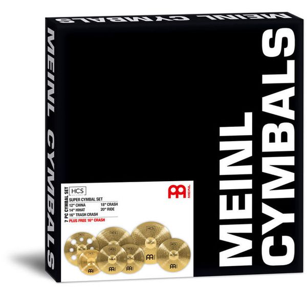 Meinl HCS Thomann ltd. Cymbal Set