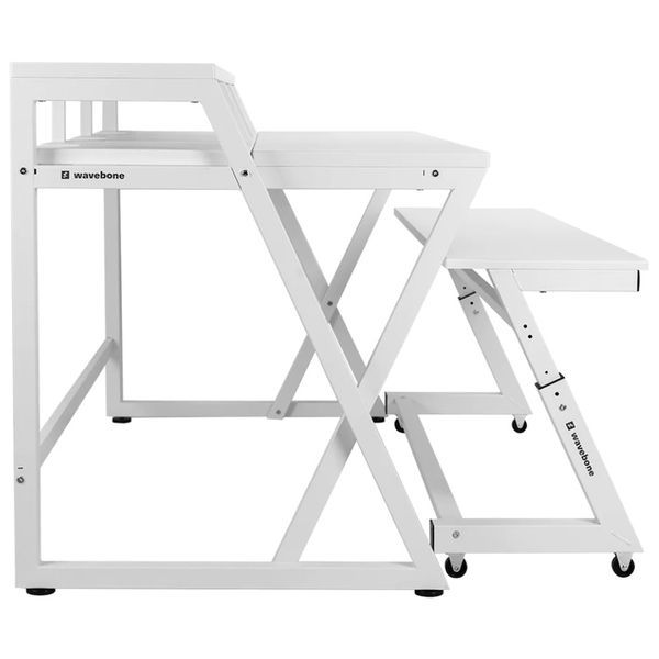 Wavebone Headquarter White Studio Desk
