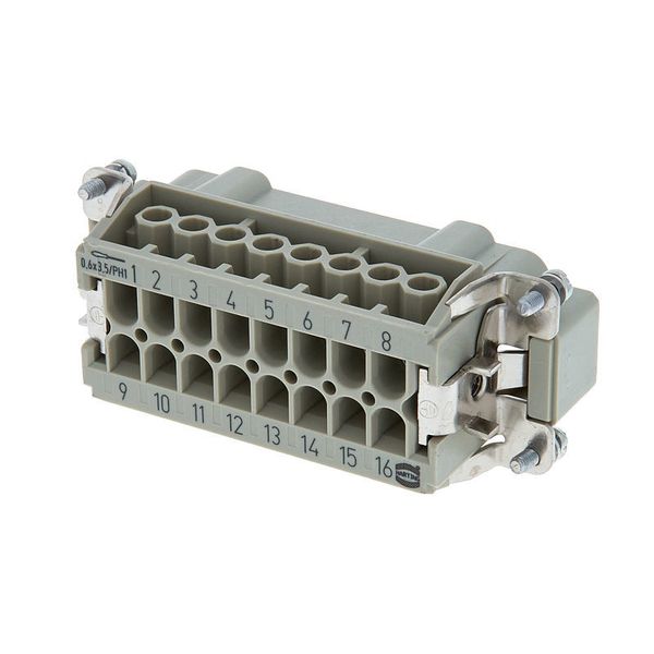 Harting 16pin Male Multipin chassis