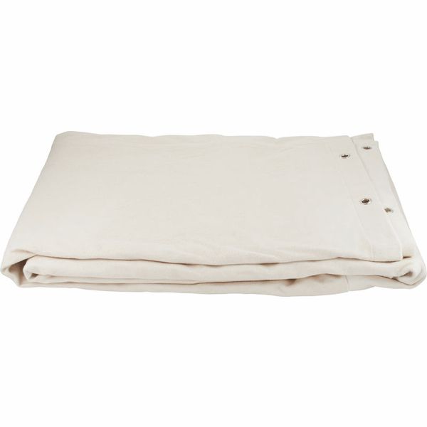 Stairville Curtain 500g/m 3.0x3.0m Cream