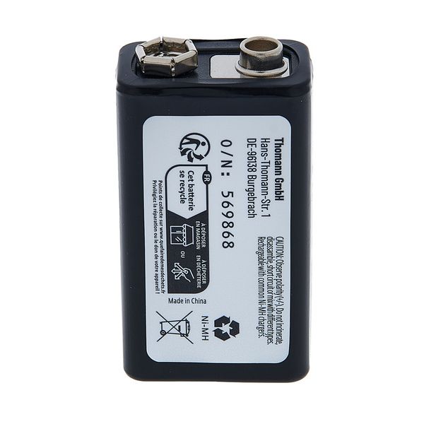 Thomann 9V NIMH Accu 300mAh