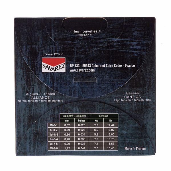 Savarez 510ARJ Alliance Cantiga Set