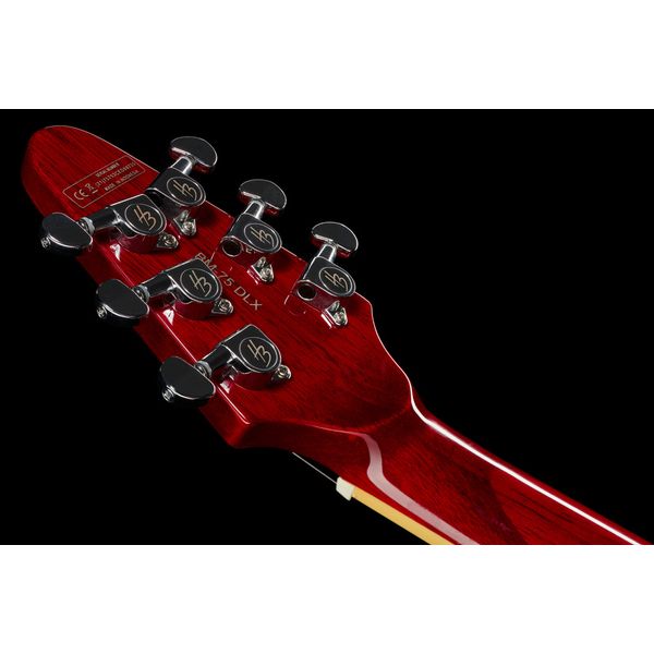 Harley Benton BM-75 Trans Red Deluxe Series