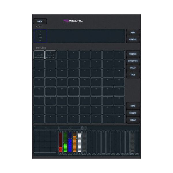 Visual Productions LPU-1 Cuety iPad Control