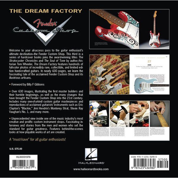 Hal Leonard Dream Factory Fender Custom