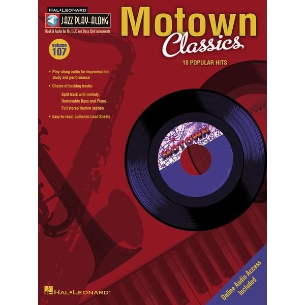 Hal Leonard Jazz Play-Along Motown Classic