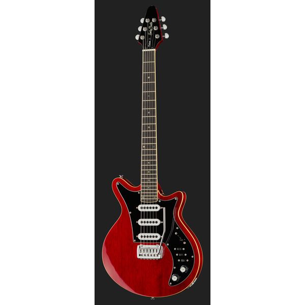 Harley Benton BM-75 Trans Red Deluxe w/Bag