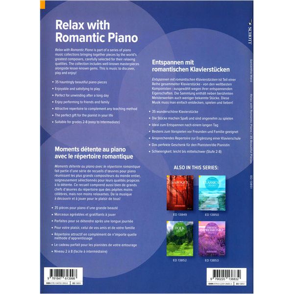 Schott Relax Romantic Piano