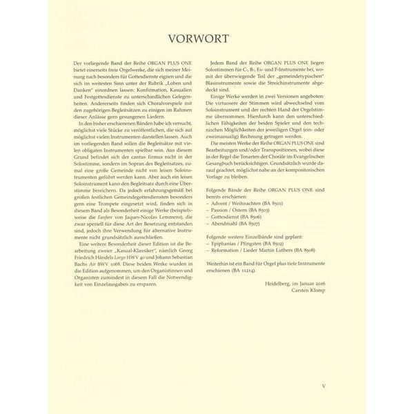 Brenreiter Organ Plus One Wedding