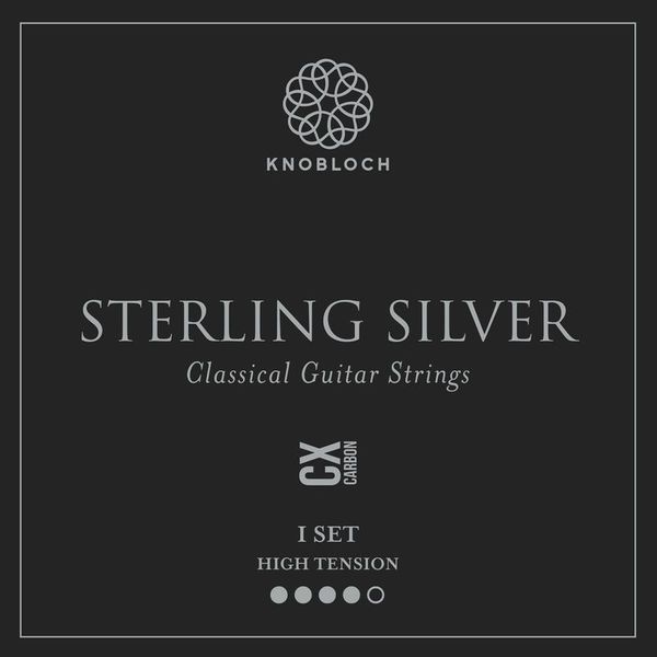 Knobloch Strings Pure Sterling Silver Carbon500