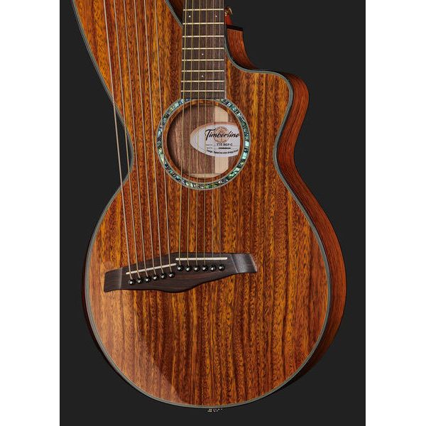 Timberline Guitars T70HGpc-e Harp Guitar