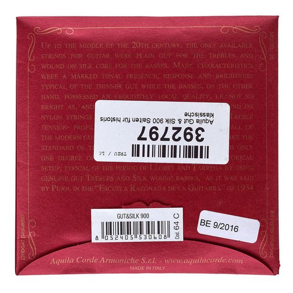 Aquila Gut & Silk 900 Class. Guitar