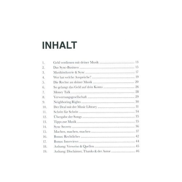 Quickstart Verlag Music.Sync.Money
