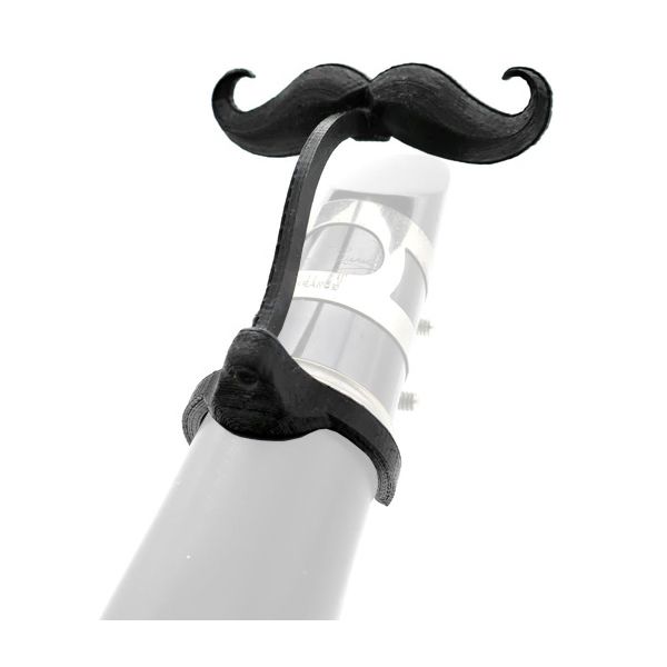 Brasstache Mustache Clip for Clarinet