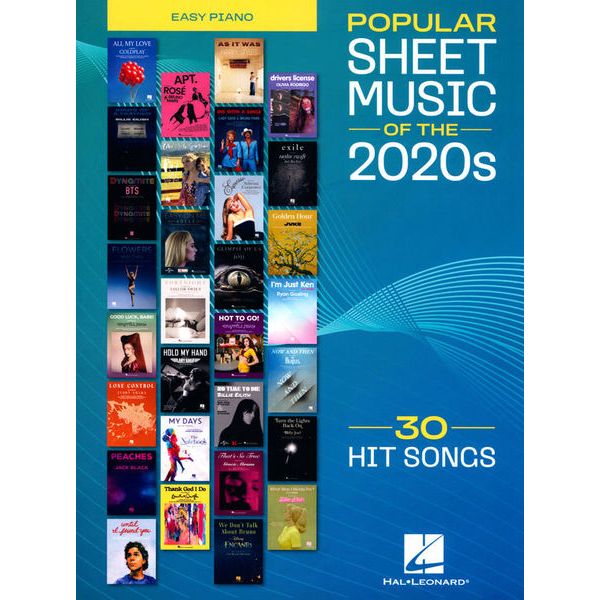 Hal Leonard Popular Sheet Music 2020s