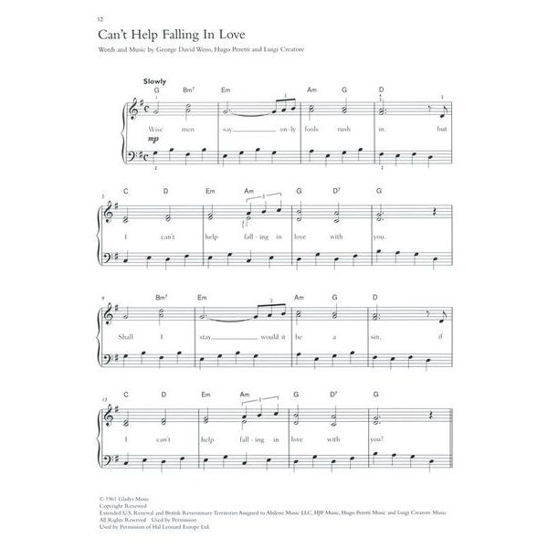 Faber Music Easy Piano Anthology