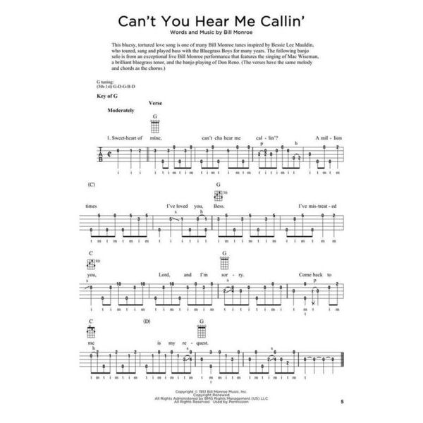 Hal Leonard 50 First Bluegrass Songs Banjo