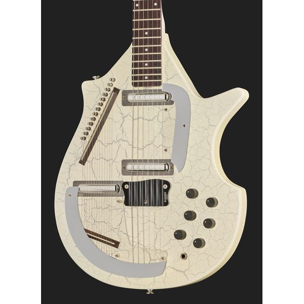 Danelectro Sitar White Crackle