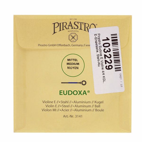 Pirastro Eudoxa E Violin 4/4 KGL