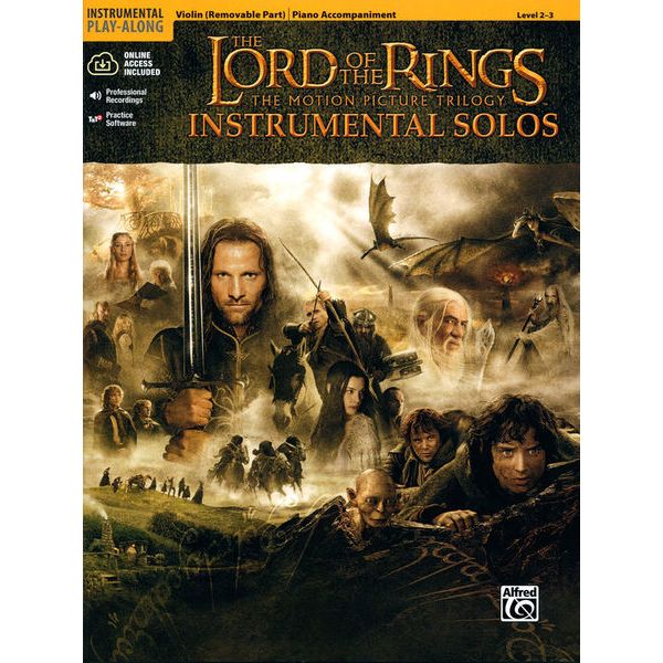 Alfred Music Publishing Lord Of The Rings 1-3 Violin