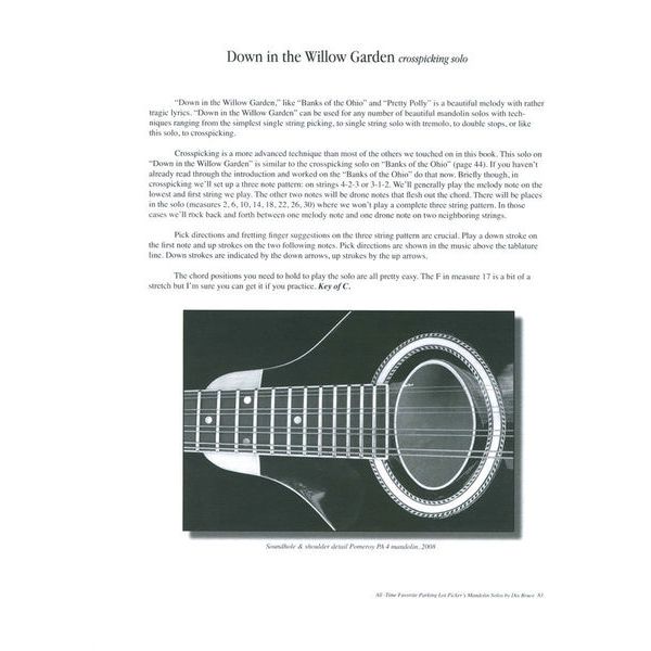 Mel Bay Favorite Picker's Mandolin