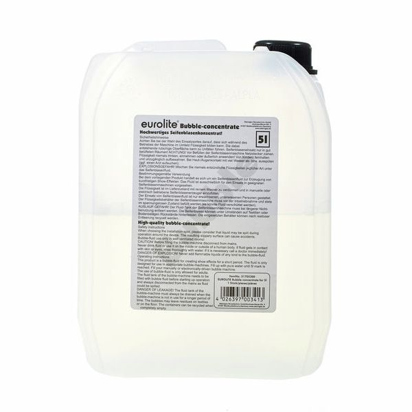 Eurolite Bubble Fluid Concentrate