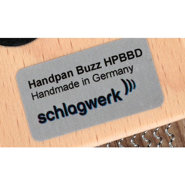 Schlagwerk HPBBD Handpan Buzz Dark