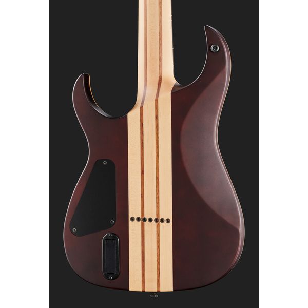 Harley Benton Amarok-7 BKRD Quilted B w/Case