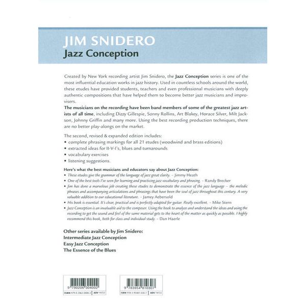 Advance Music Jazz Conception Trumpet