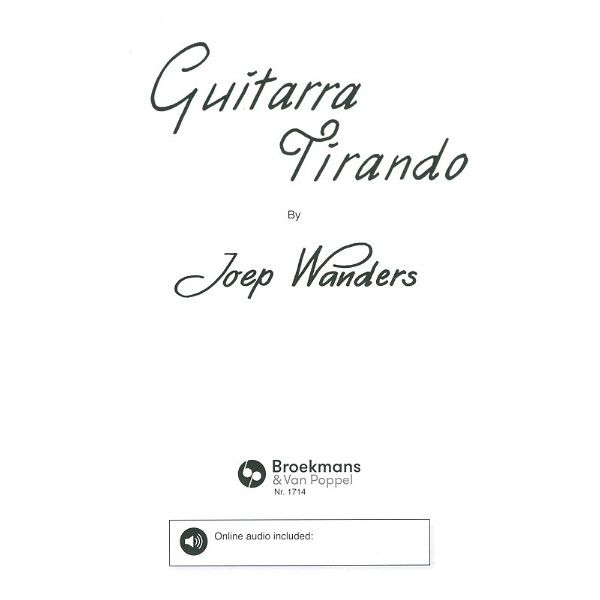 Broekmans & Van Poppel Guitarra Tirando