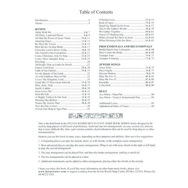 Hal Leonard Wedding Music for All Harps