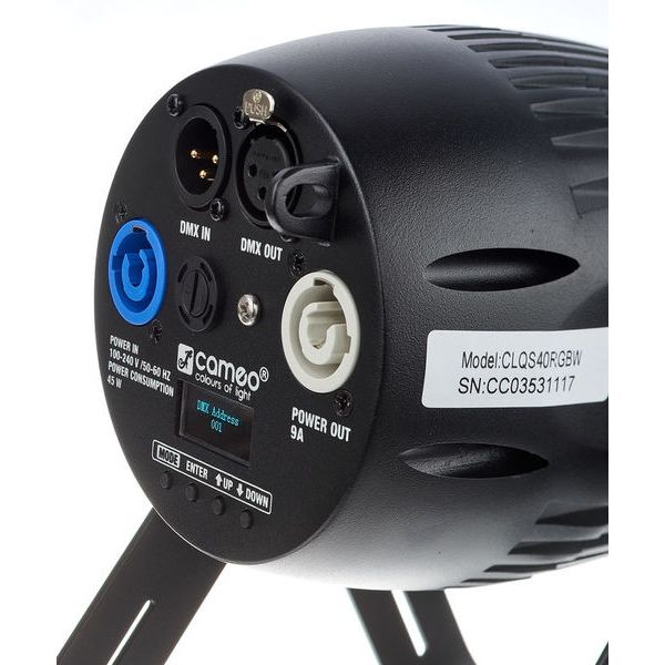 Cameo  Q-Spot 40 RGBW Black