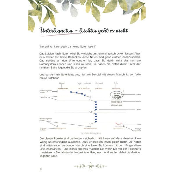 Claudia Gro Die kleine Tischharfen-Schule
