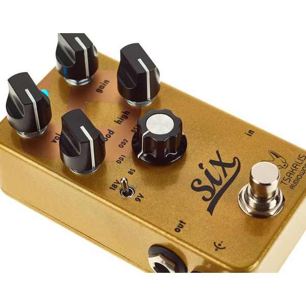 Tsakalis AudioWorks Six Boost/Overdrive/Distortion