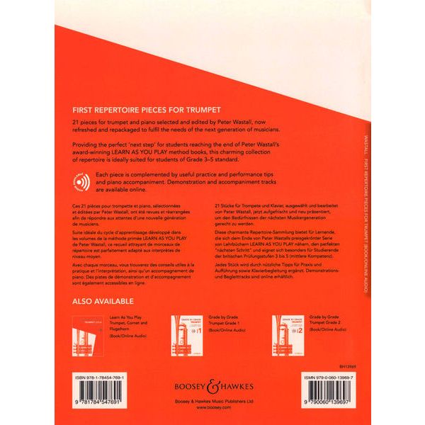 Boosey & Hawkes First Repertoire Pieces Trump