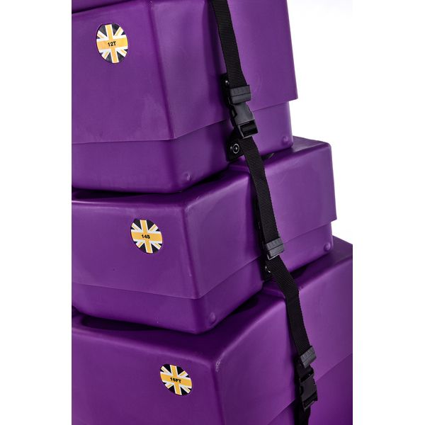 Hardcase HRockFus3 F.Lined Set Purple