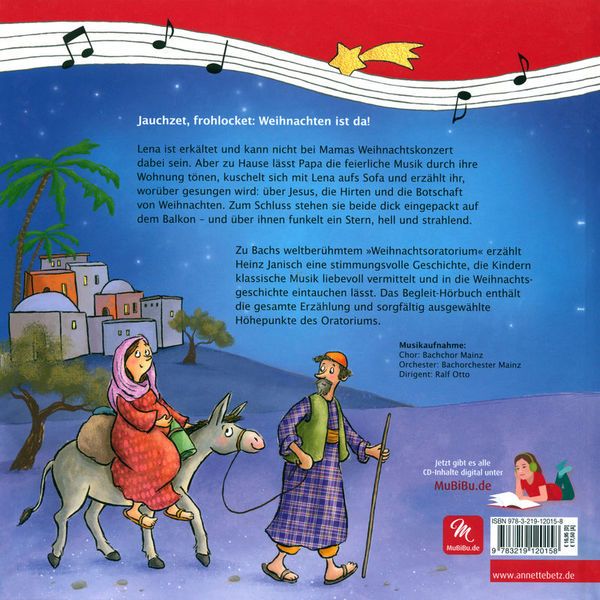 Annette Betz Verlag Weihnacht Musikbilderbuch