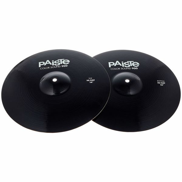 Paiste 14" 900 Color Sound Hi-Hat BK